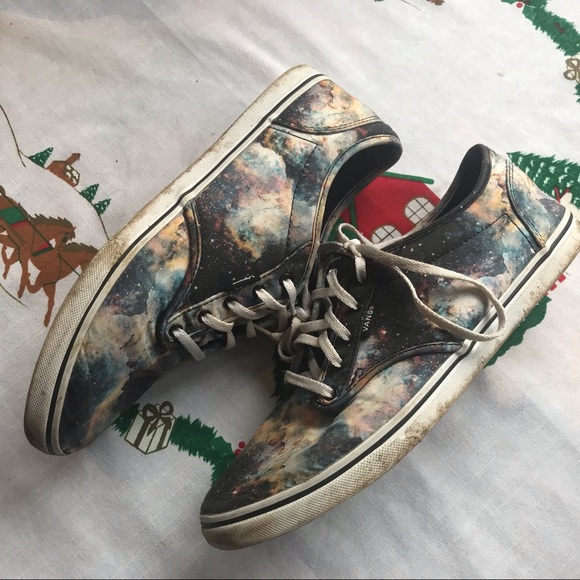 Galaxy Vans Sneakers 👟 - Picture 7 of 8